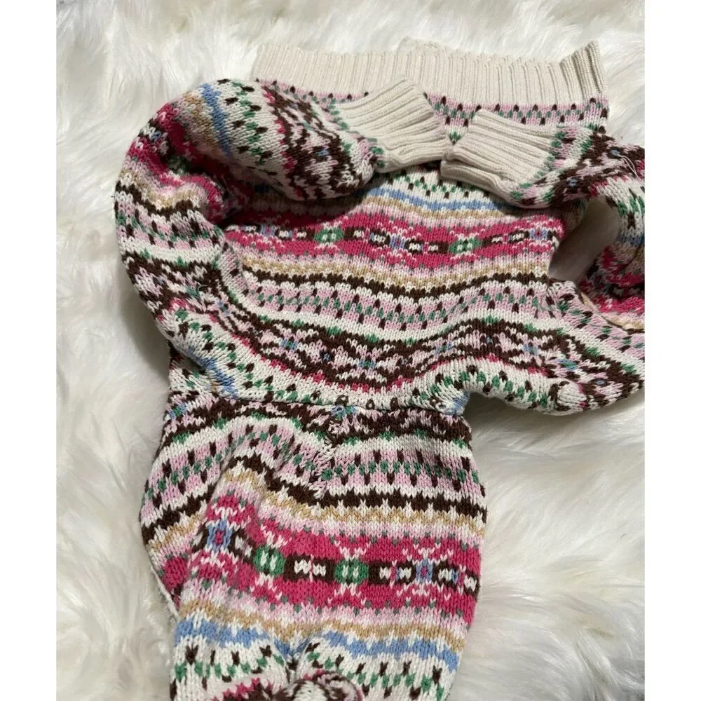 Genuine kids Oshkosh B’gosh hand knitted sweater 2t